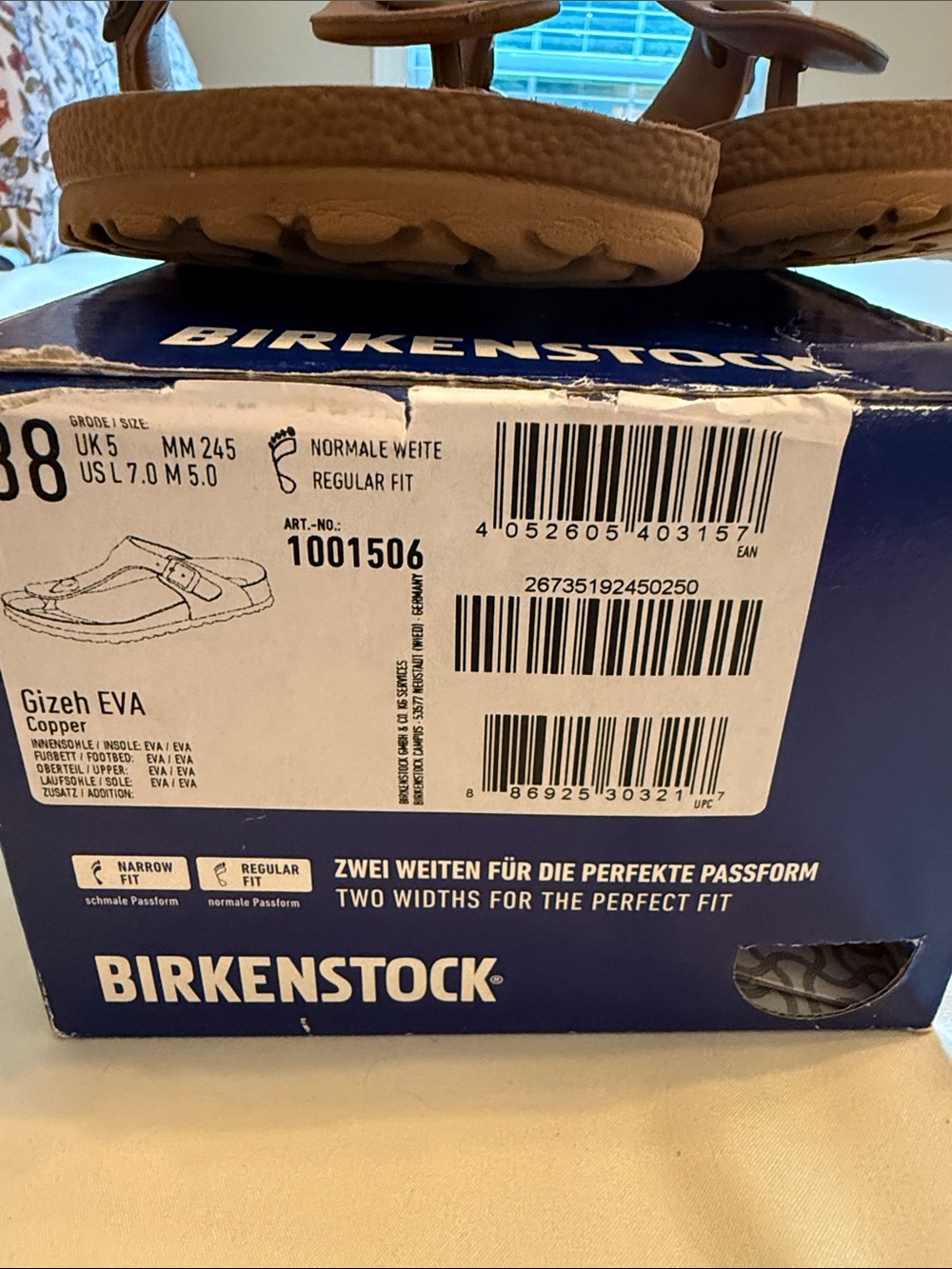 Birkenstock women’s Gizeh EVA Thong Sandals - Picture 2 of 4